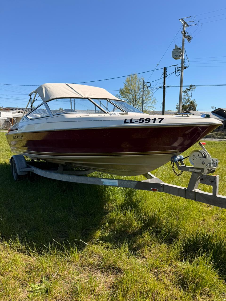 Lancha Maxum 1800 Mercrusier 1997